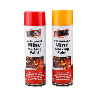 Underground Highly Visible Mine Marking Aerosol Spray Paint 500ml