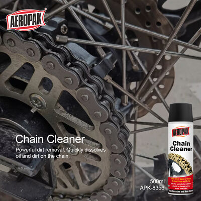 Aeropak 500ml Aerosol O-ring X-ring Z-ring Chains Cycle Chain Bike Cleaner Spray Chain Cleaner Cleaner for Removing Stain Scale