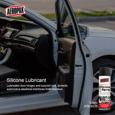 Aeropak 500ml Aerosol OEM High Performance Silicone Spray Base Oil Industrial Use Anti-wear Long Service Life Penetrating