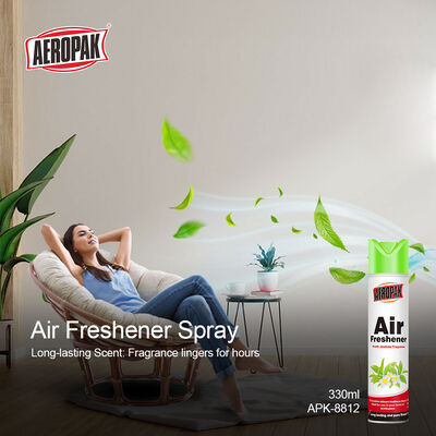 Aeropak 330ml Aerosol Fresh Jasmine Fragrance Air Freshener Spray