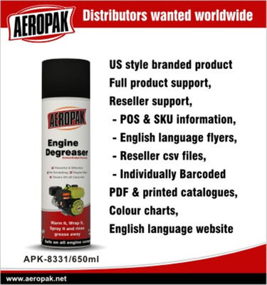 Aeropak Engine Degreaser, Engine Cleaner