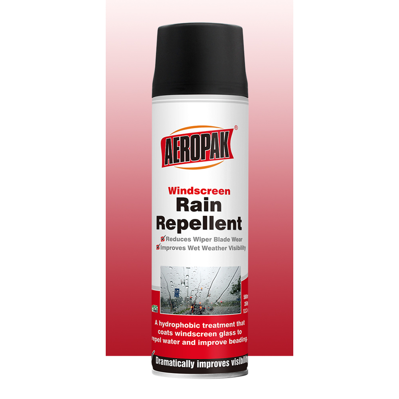 500ml Aerosol Car Glass Water Repellent Spray for Windshield