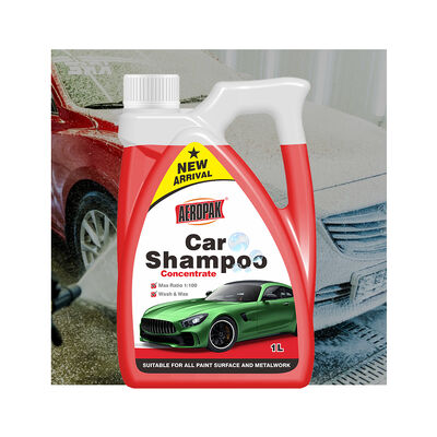 Aeropak 1000 ml Citronowy Szampon samochodowy o wysokiej pianie Plastikowe butelki Myjnik samochodowy
