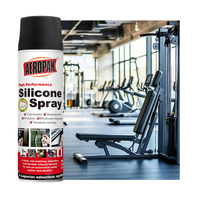 Aeropak 500 ml oleju bazowego aerozolu Wydalanie silikonu Spray smaru Skuteczna eliminacja hałasu Ochrona przeciw zużyciu
