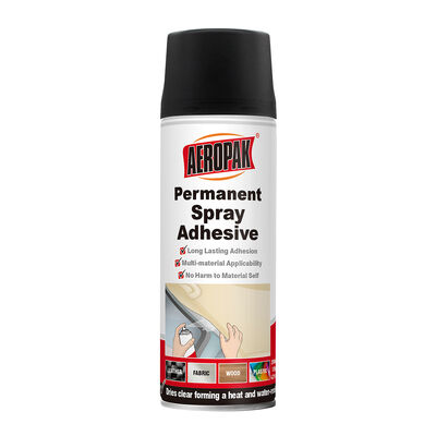 Aeropak 200 ml Aerozol do specyficznych tkanin Przezroczysty klej permanentny w sprayu Wysoka wydajność natrysku do uszczelniaczy Kleje