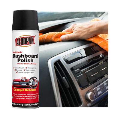 Aeropak 500ml Produkty do pielęgnacji samochodów Wosk do deski rozdzielczej Polerka w sprayu do skóry